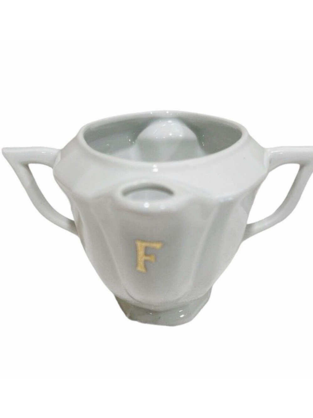 France Veritable Porcelaine Fat and Lean Double Spout Gravy Boat